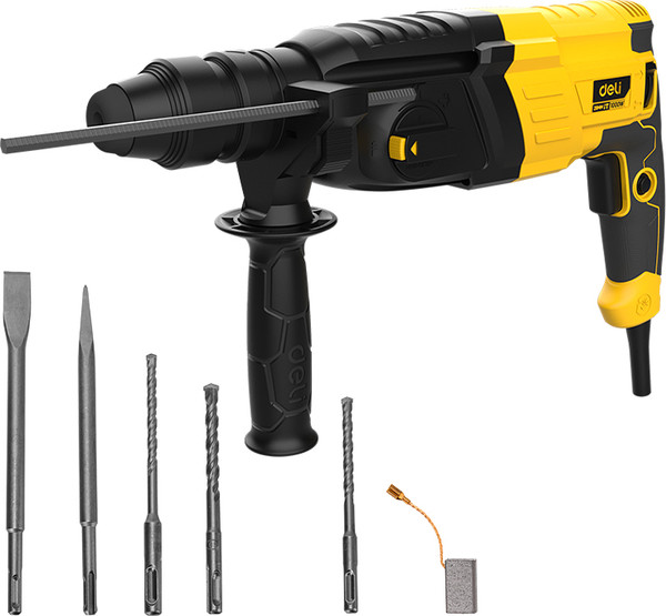 Изображение товара Перфоратор Deli YS EDL-DC28-E2 (1000Вт, 3.2Дж)