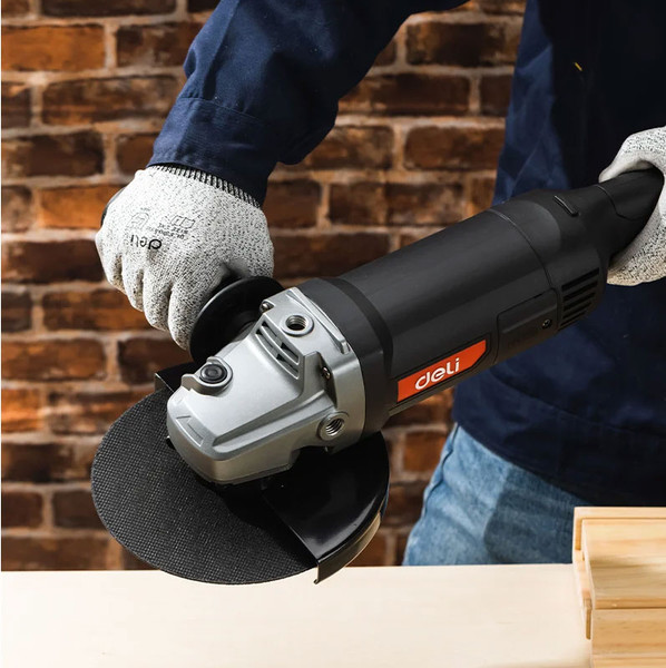 Изображение товара Профессиональная угловая шлифмашина Deli EDE-JM230-2E (черный)