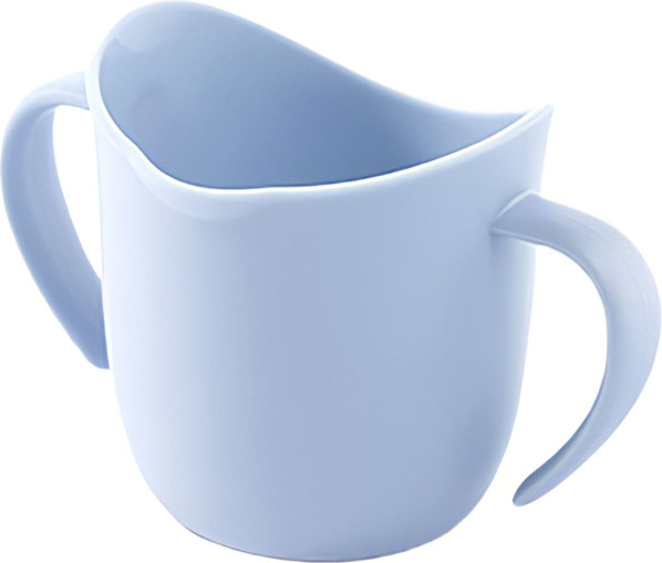 Изображение товара Кружка детская BabyOno Flow / 1463/08 (120мл, светло-голубой)