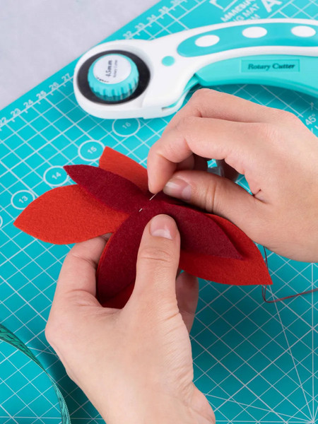 Изображение товара Коврик для резки Малевичъ 195335 (бирюзовый)