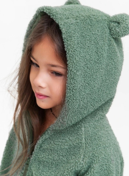 Изображение товара Кофта детская Amarobaby Bear / AB-OD23-B12/13-104 (зеленый, р.104)