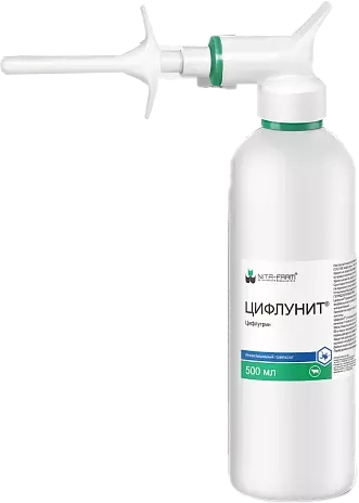 Изображение товара Спрей от блох Nita-Farm Цифлунит (500мл)