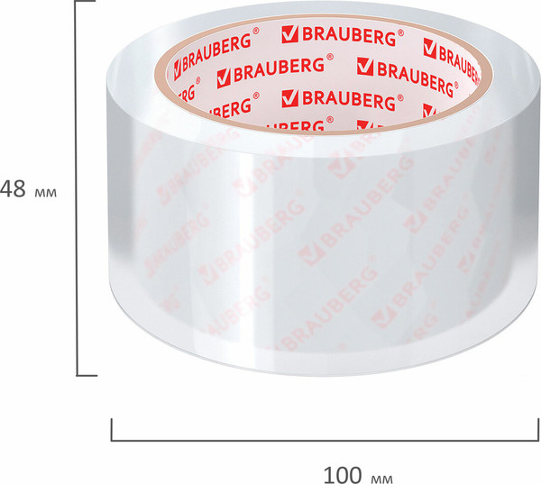 Изображение товара Скотч Brauberg Упаковочный / 440153