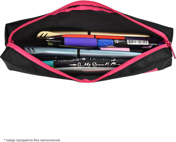 Изображение товара Пенал Феникс+ 65302 (черный с розовым)