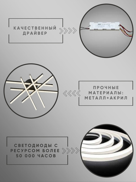 Изображение товара Люстра Aitin-Pro C9036/6 (черный)