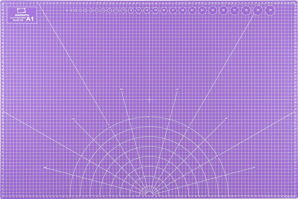 Изображение товара Коврик для резки Малевичъ 195328 (сиреневый)