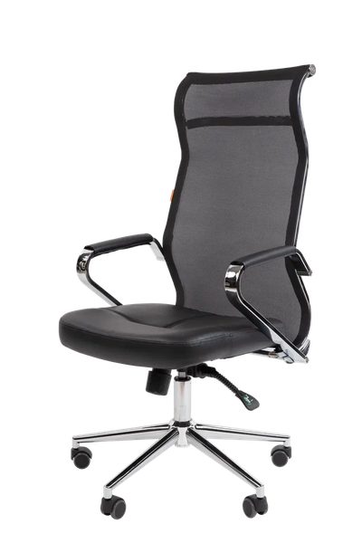 Изображение товара Кресло офисное Chairman 702 (экопремиум черный/сетка)