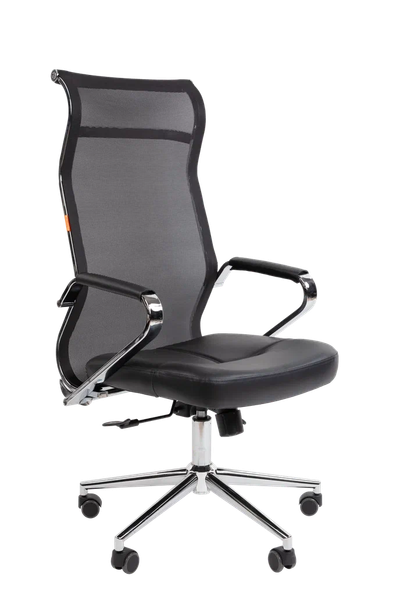 Изображение товара Кресло офисное Chairman 702 (экопремиум черный/сетка)