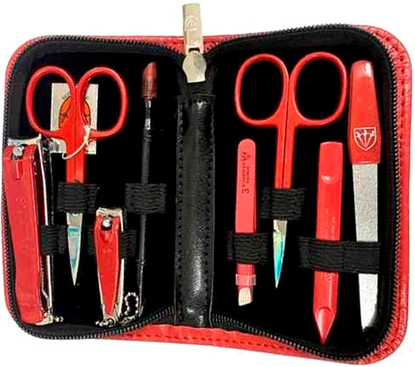 Изображение товара Набор для маникюра Three Swords 9204 МC red