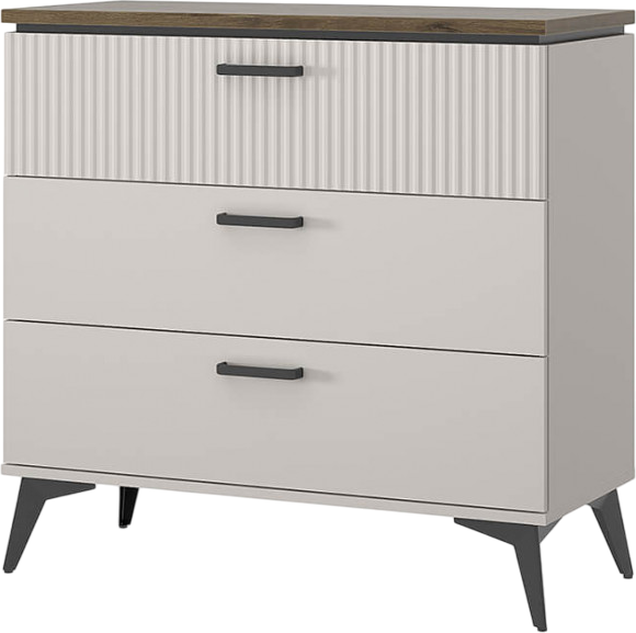 Изображение товара Комод Anrex Vinati 3S (персидский жемчуг/амарок)