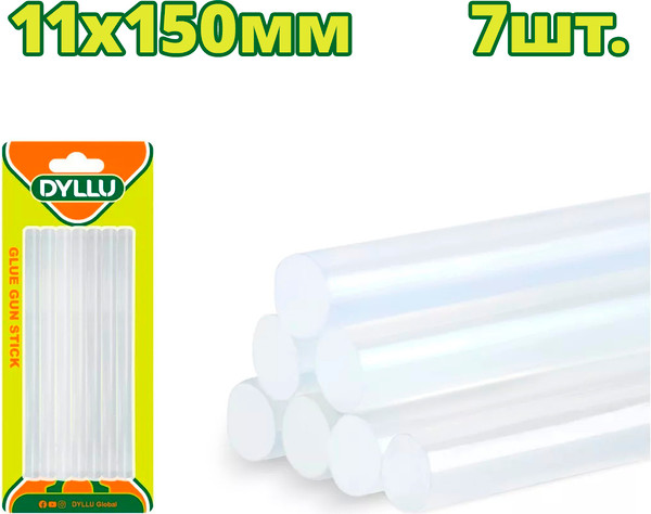 Изображение товара Клеевые стержни DYLLU 11х150мм / DTGJ5515 (7шт)