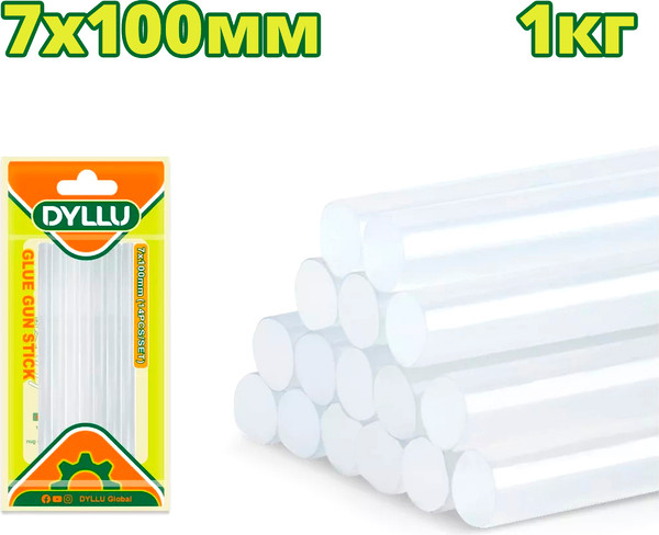 Изображение товара Клеевые стержни DYLLU 7x100мм / DTGJ3810 (1кг)