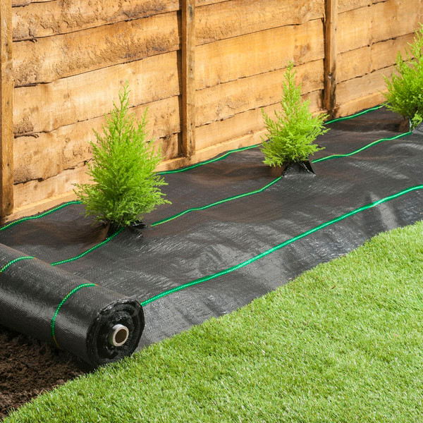 Изображение товара Укрывной материал GreenTerra Агроткань UV 100 г/м2 4.2x100м (черный)