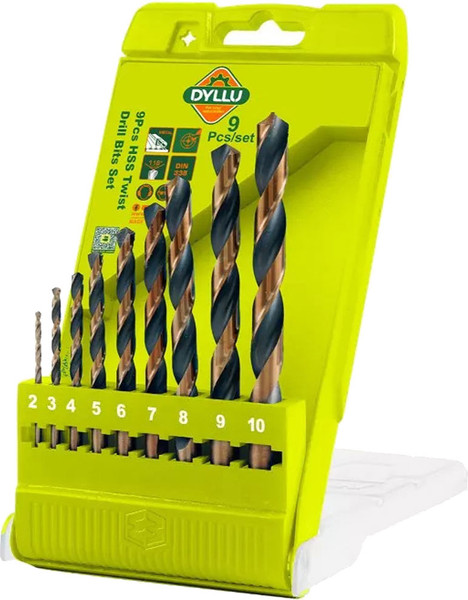 Изображение товара Набор сверл DYLLU DTTD6B02 (9шт)