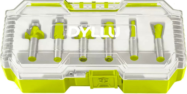 Изображение товара Набор фрез DYLLU 12мм / DTRKSR0112 (6шт)