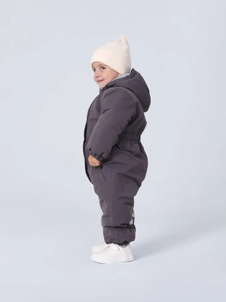 Изображение товара Комбинезон прогулочный детский Rant Husky / 155/7-80 (Carbon Grey, р.80)