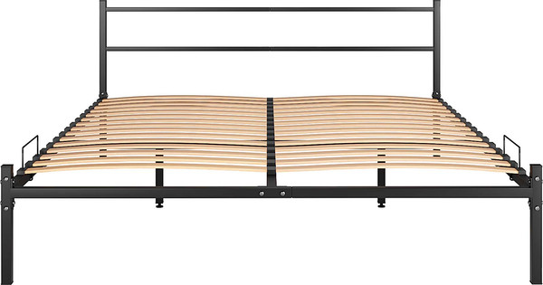 Изображение товара Двуспальная кровать Князев Мебель Калабрия 1 КЛ1.140.200.Ч (черный муар)