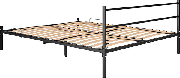 Изображение товара Двуспальная кровать Князев Мебель Калабрия 1 КЛ1.160.200.Ч (черный муар)