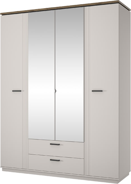 Изображение товара Шкаф Anrex Vinati 4DG2S Z (персидский жемчуг/амарок)