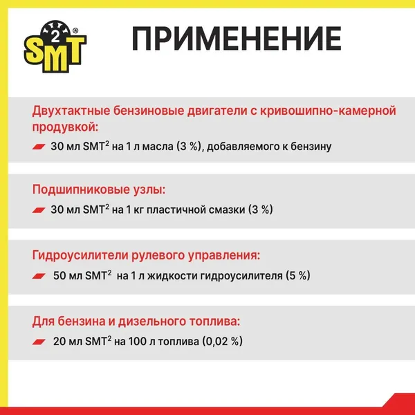 Изображение товара Присадка SMT2 SMT2528R (0.946л)
