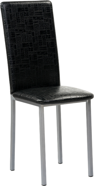 Изображение товара Стул Woodville Bozanak (черный крокодил/светлый мусс)