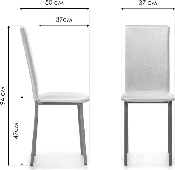 Изображение товара Стул Woodville Bozanak (черный крокодил/светлый мусс)