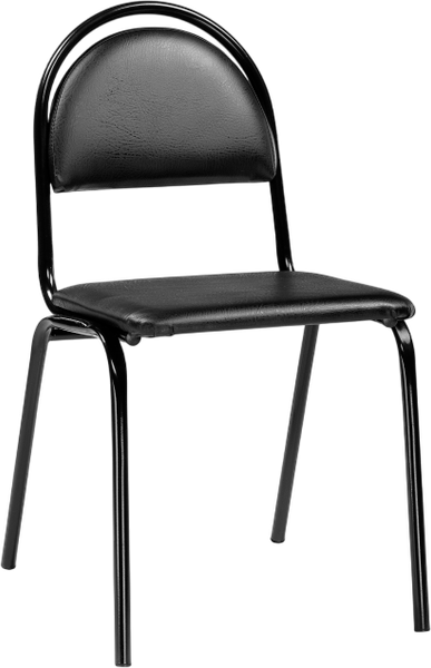 Изображение товара Стул Woodville Гумер (черный/черный глянец)