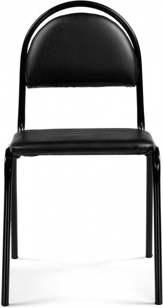 Изображение товара Стул Woodville Гумер (черный/черный глянец)