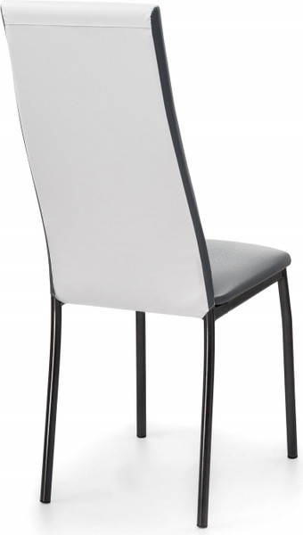 Изображение товара Стул Woodville Mirilis (белый полимер/серый полимер/темный мусс)