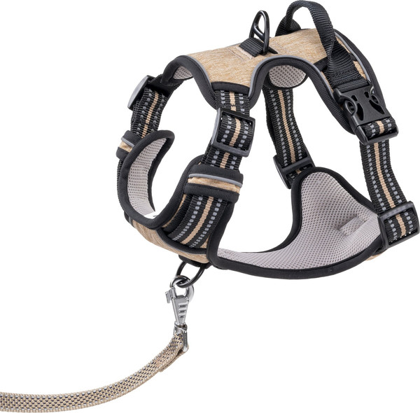 Изображение товара Шлея-жилетка для животных Ferplast Vigor светоотражающая / 78008412 (M, коричневый)