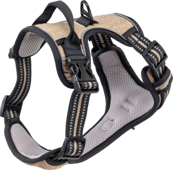 Изображение товара Шлея-жилетка для животных Ferplast Vigor светоотражающая / 78008412 (M, коричневый)