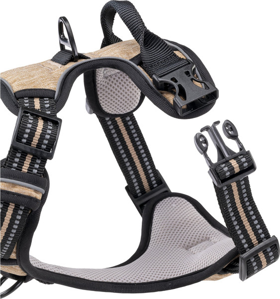 Изображение товара Шлея-жилетка для животных Ferplast Vigor светоотражающая / 78008612 (L, коричневый)