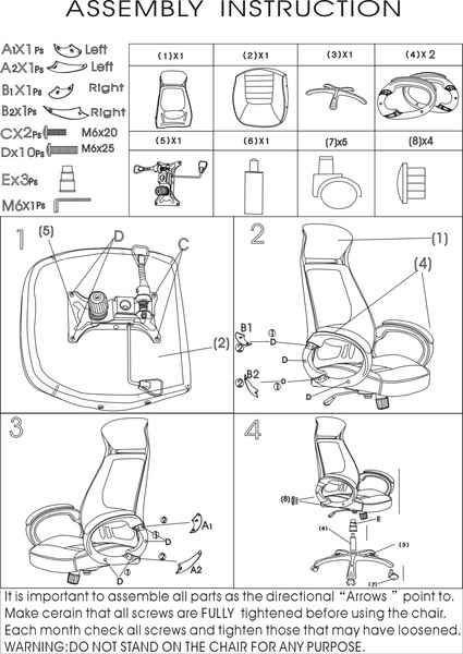 Изображение товара Кресло офисное Woodville Burgos (белый)