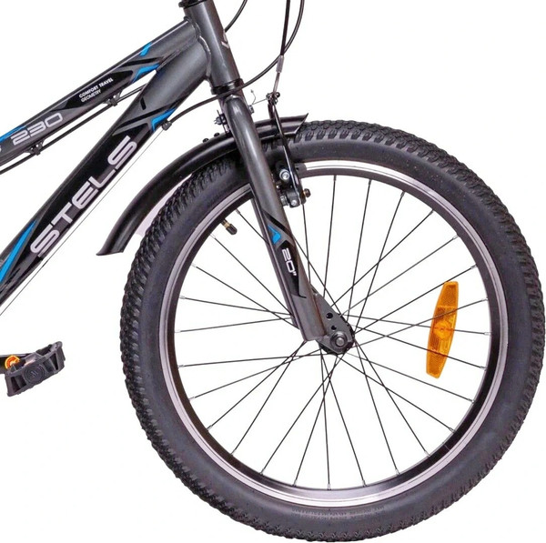 Изображение товара Детский велосипед STELS Pilot-230 V 20 (11, серый, разобранный, в коробке)