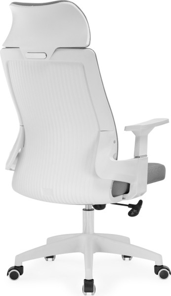 Изображение товара Кресло офисное Woodville Flok (серый/белый)