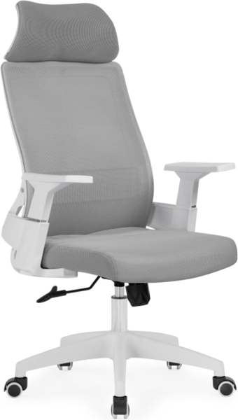 Изображение товара Кресло офисное Woodville Flok (серый/белый)