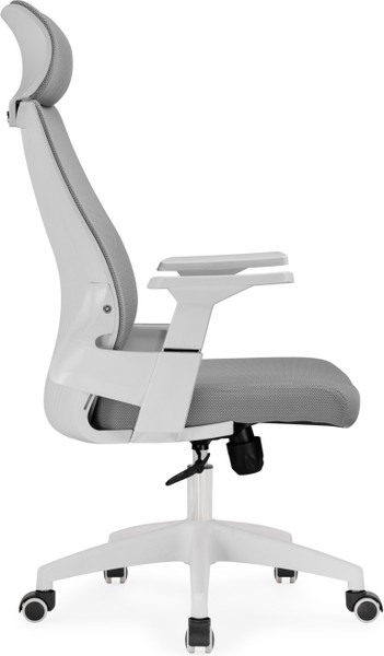Изображение товара Кресло офисное Woodville Flok (серый/белый)
