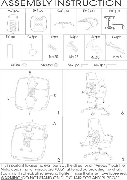 Изображение товара Кресло офисное Woodville Aragon (белый)