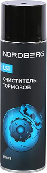 Изображение товара Очиститель тормозов Nordberg LS1 / LS1-650 (650мл)