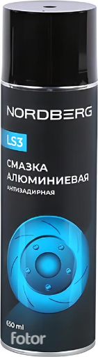 Изображение товара Смазка техническая Nordberg Алюминиевая антизадирная LS3 / LS3-650 (650мл)