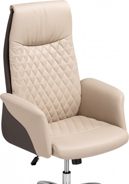 Изображение товара Кресло офисное Woodville Avrora (бежевый/коричневый)