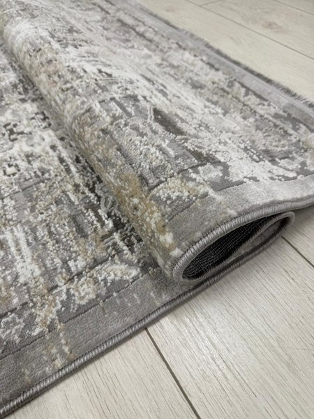 Изображение товара Ковер Radjab Carpet Афина Прямоугольник 9010A / 12822RK (3x4, Grey/Beige)