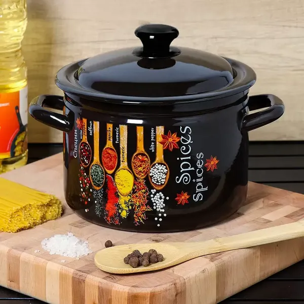 Изображение товара Кастрюля КМЗ Карри / 41704-142/6-У4 (коричневый)