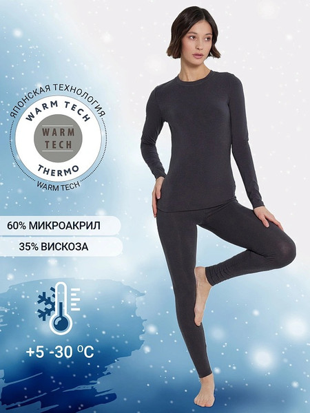 Изображение товара Комплект термобелья Mark Formelle 692432 (р.164/170-116-122, графит)