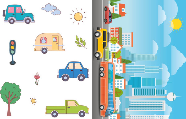 Изображение товара Развивающая книга Махаон Объемные игрушки из бумаги. Машины, мягкая обложка (Малецкая Кира)