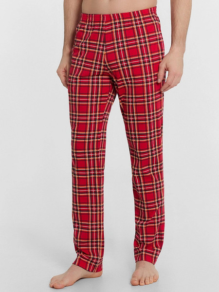 Изображение товара Комплект домашней одежды Mark Formelle 591023 (р.96-86-182/188, красный/красная клетка)