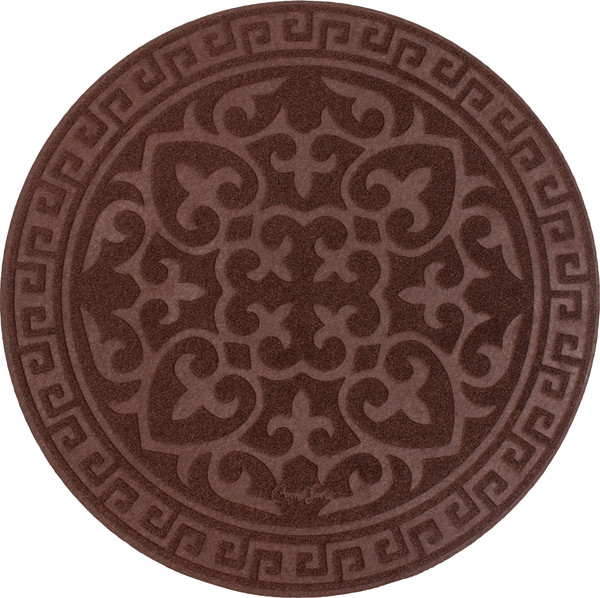 Изображение товара Коврик грязезащитный ComeForte Уют Классик D-65 (темно-коричневый)