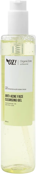 Изображение товара Гель для умывания Organic Zone Prof Anti-Acne для проблемной кожи (350мл)