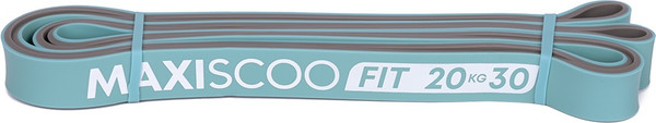 Изображение товара Эспандер Maxiscoo Fit 20-30кг / MSF-FR-320524-2030-BL (серый/голубой)