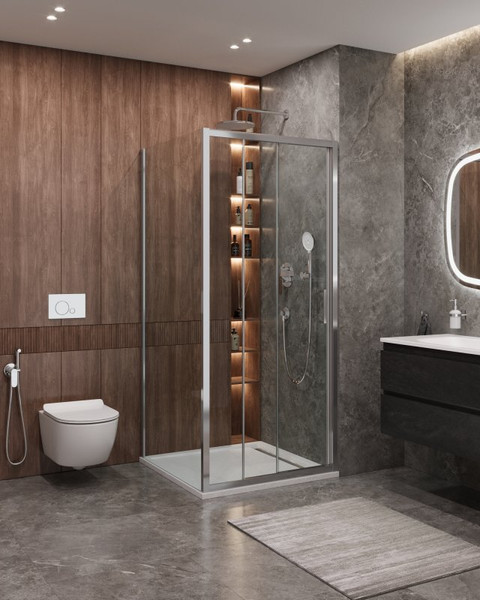 Изображение товара Душевой уголок Cezares MOLVENO-AF-31-90-C-CR-IV